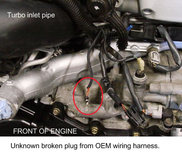 Unknown broken OEM plug in engine bay - NASIOC